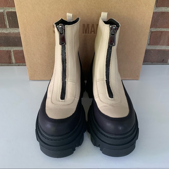 Steve Madden Women’s Jonesy Leather Fashion Zipper Ankle Boots Size US 11 M NEW - Picture 2 of 7